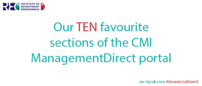 Ten best sections of the CMI portal