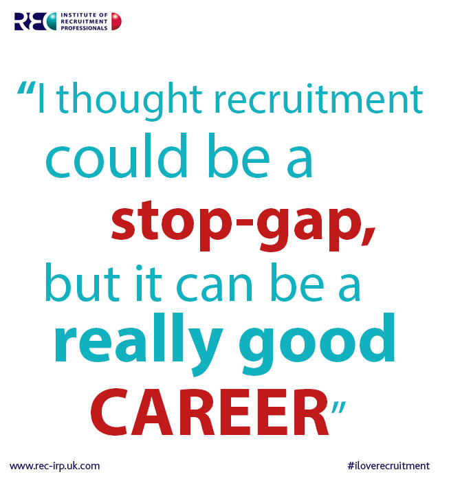 Recruitment can be a really good career image