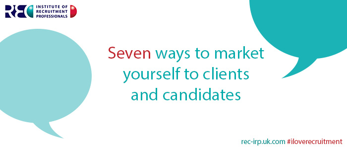 Seven ways to market yourself