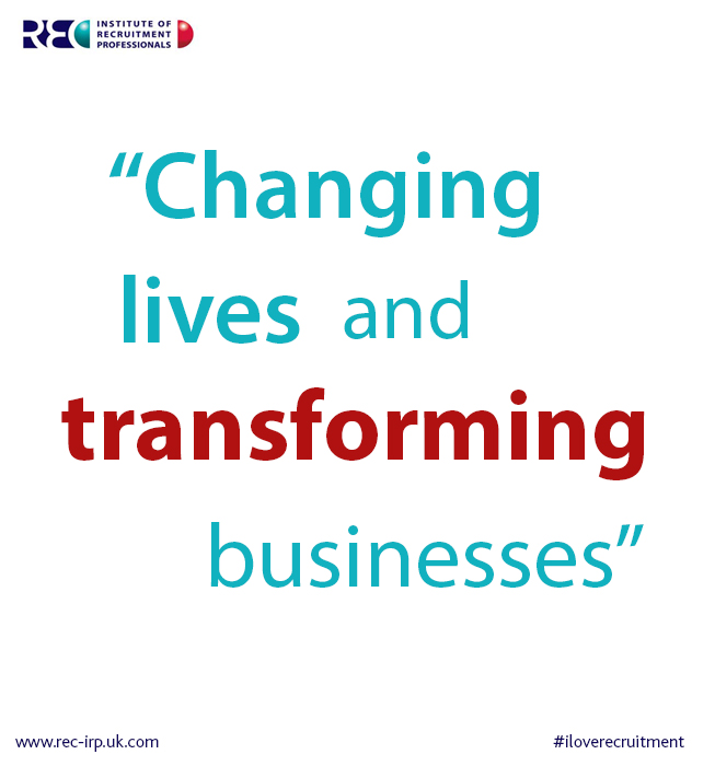 recruitment changing lives transforming business